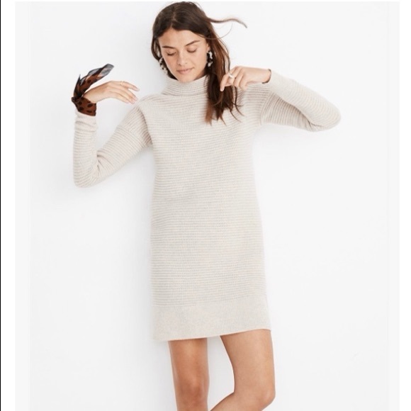 Madewell Dresses & Skirts - - SOLD - Madewell Skyscraper Sweater Dress Size M